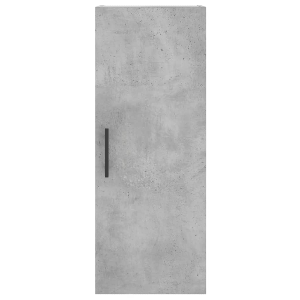 Credenza alta Grigio cemento 34,5x34x180 cm MDF - 8