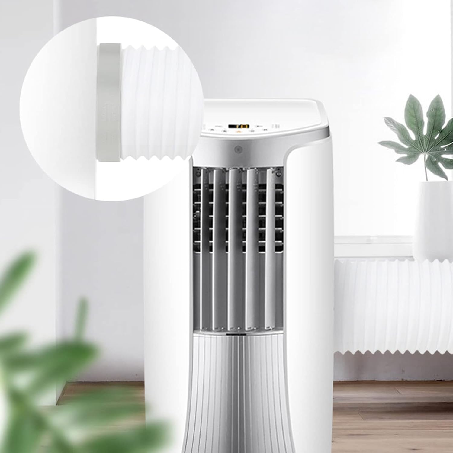 Connecteur 150 mm pour climatiseur mobile – Raccord ABS robuste, compatible la majorité des modèles - 4