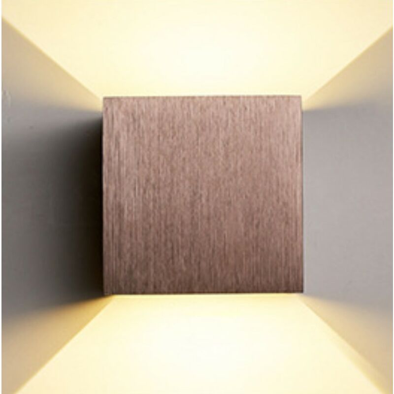 Applique Murale LED Skyscraper 12 Pouces 3000K Bronze - Intérieur/extérieur