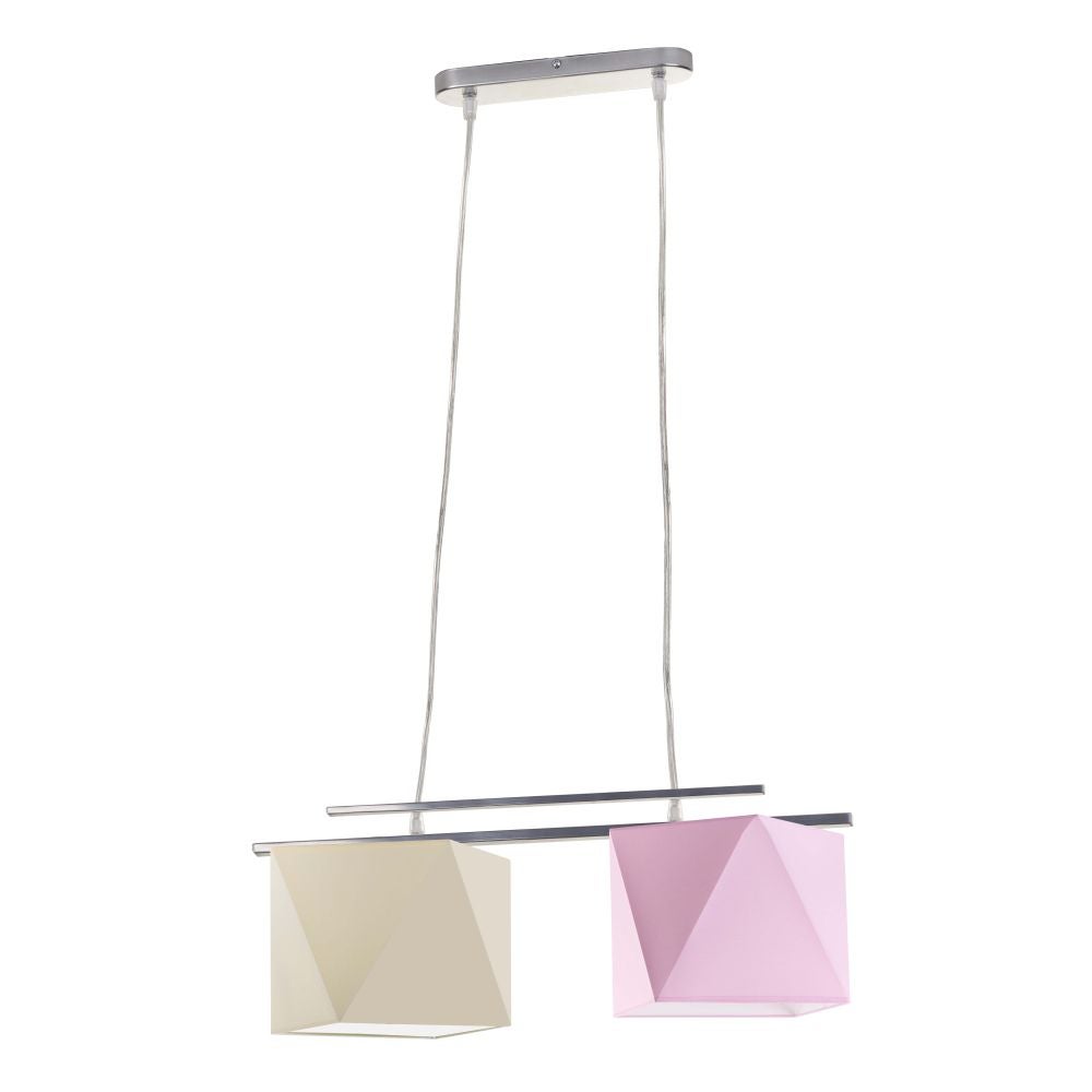 Lampa wisząca zwis żyrandol sufitowa z abażurami diament BARCELONA Z2