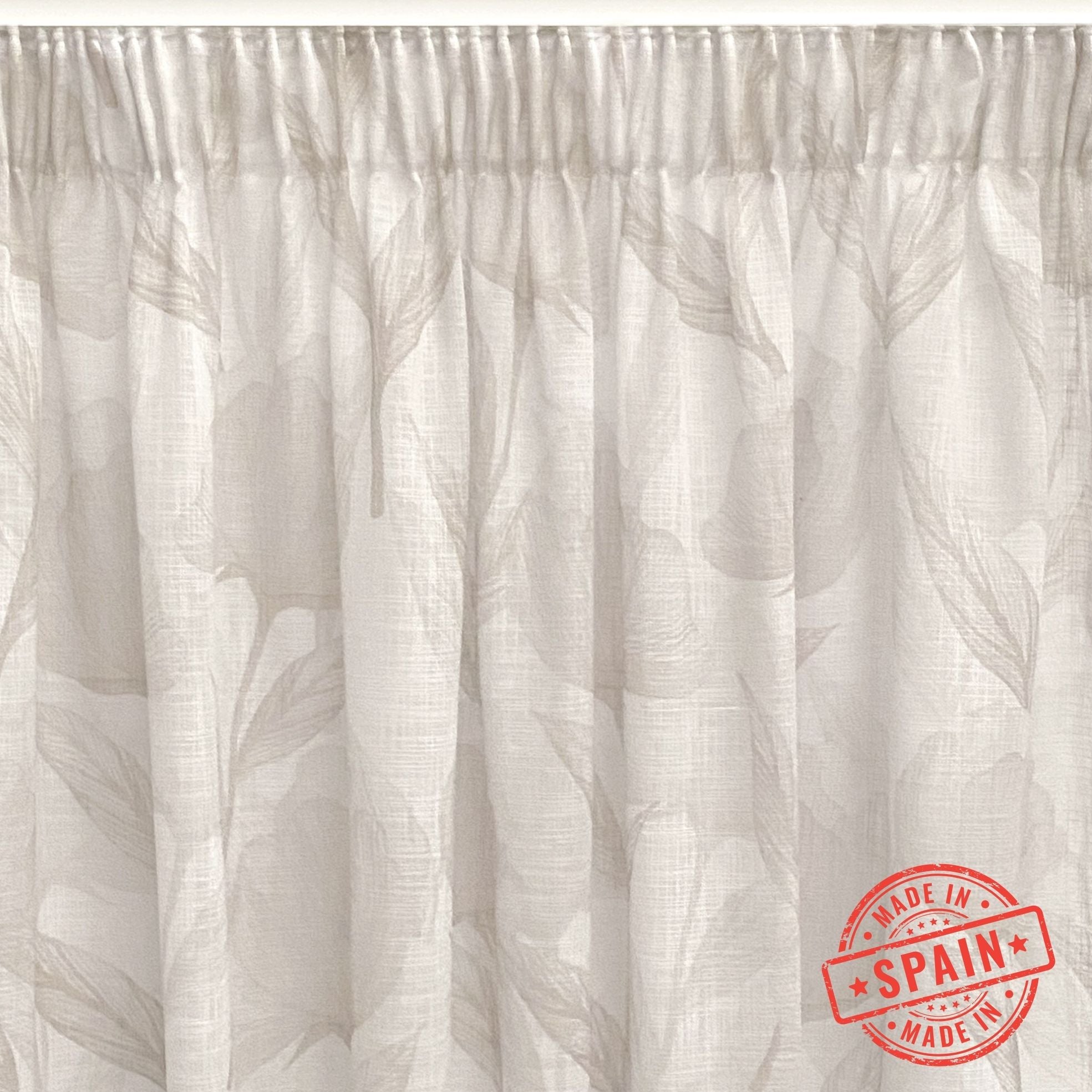 Gardinia - Tenda Con Occhielli Nascosti E Nastro Integrato Etamine Traslucido E Opaco Rosa Antico 140 X 245 Cm  3e1cd32a 9b95 5669 9406 B91d7c74a3ec - Foto 2