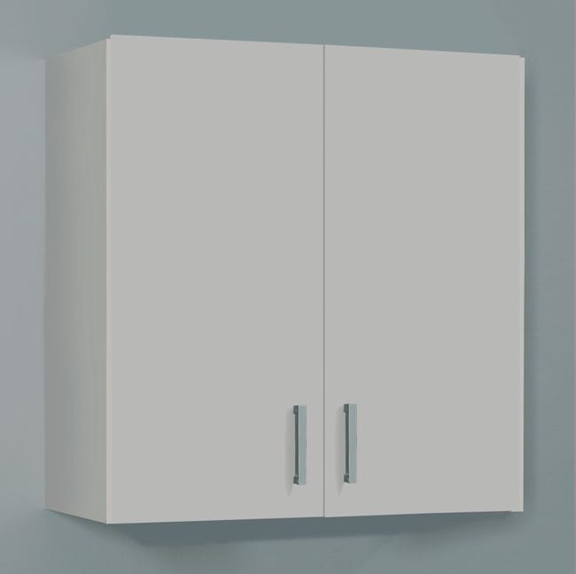 Mobiletto Pensile Bianco Multiuso - 59x60x26.5 Cm, 4 Ripiani, Per Bagno, Lavanderia O Dispensa - Foto 9