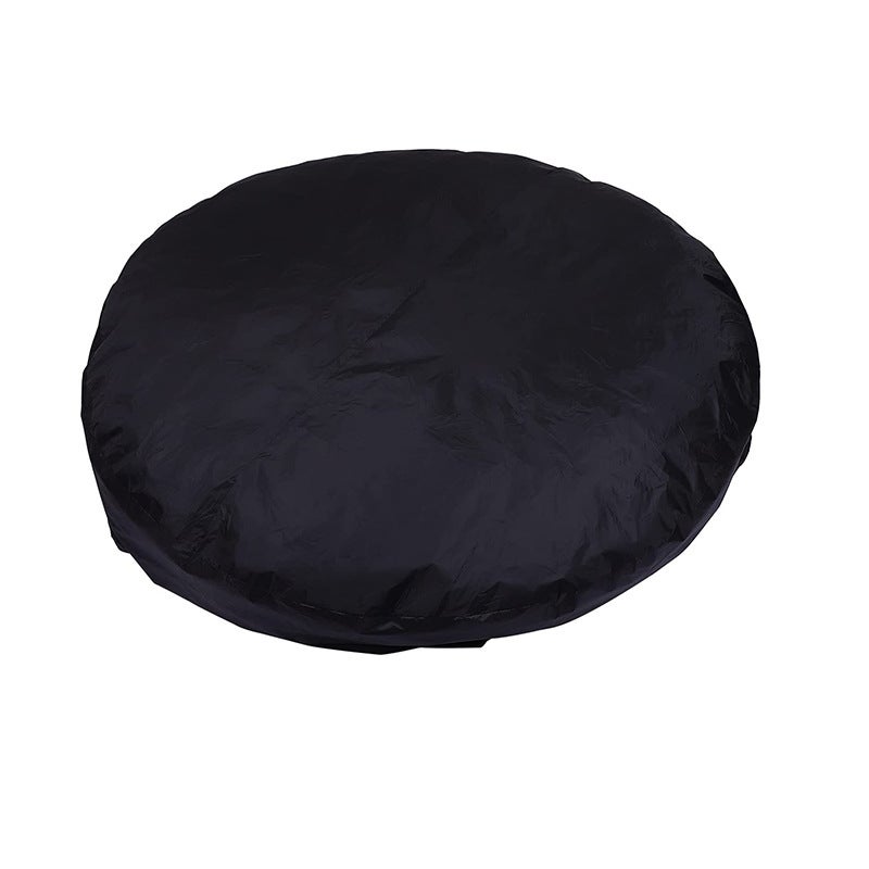 Couverture imperméable pour spa extérieur Couverture anti-poussière pour bain thermal 200 x 30 cm Noir - 5