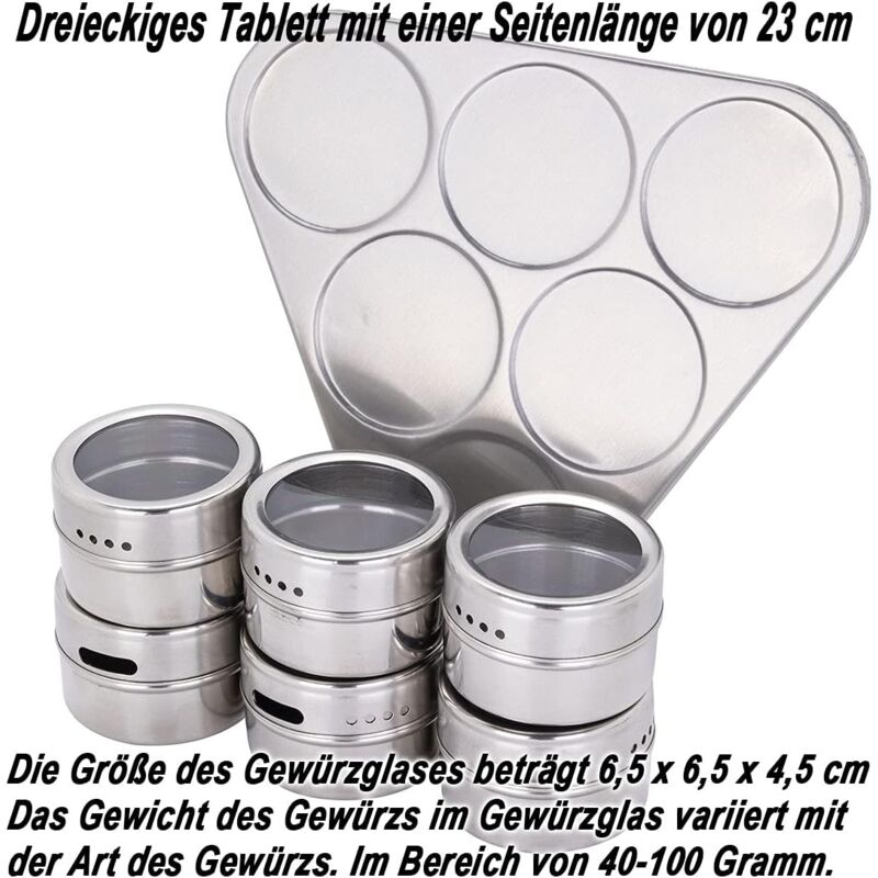 HOLIDYOYO Porte Épices Magnétique Pour Réfrigérateur Étagère De Rangement Magnétique Pour Organisation De Cuisine Support De Stockage