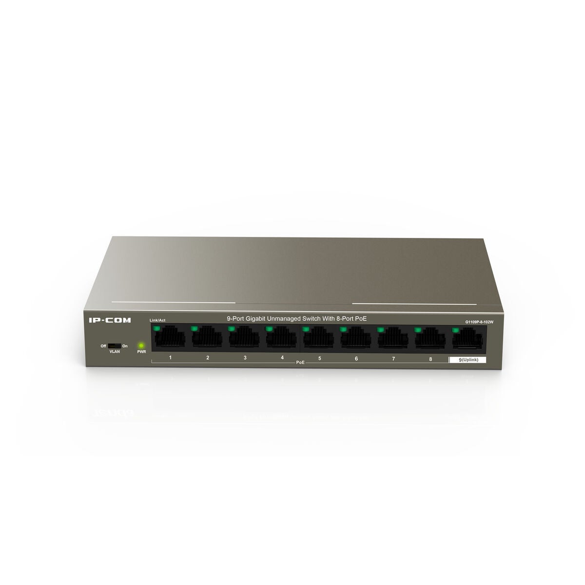 Switch IP-Com Networks G1109P-8-102W | Leroy Merlin