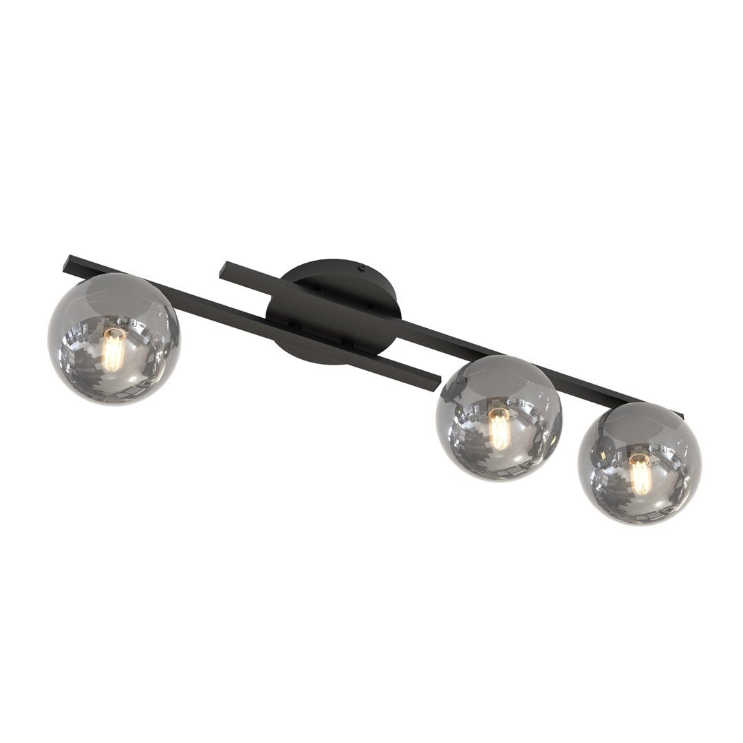 Lampa wisząca KAIRO czarna 3xE14x15W metal wym:19x74x20cm IP20 Emibig