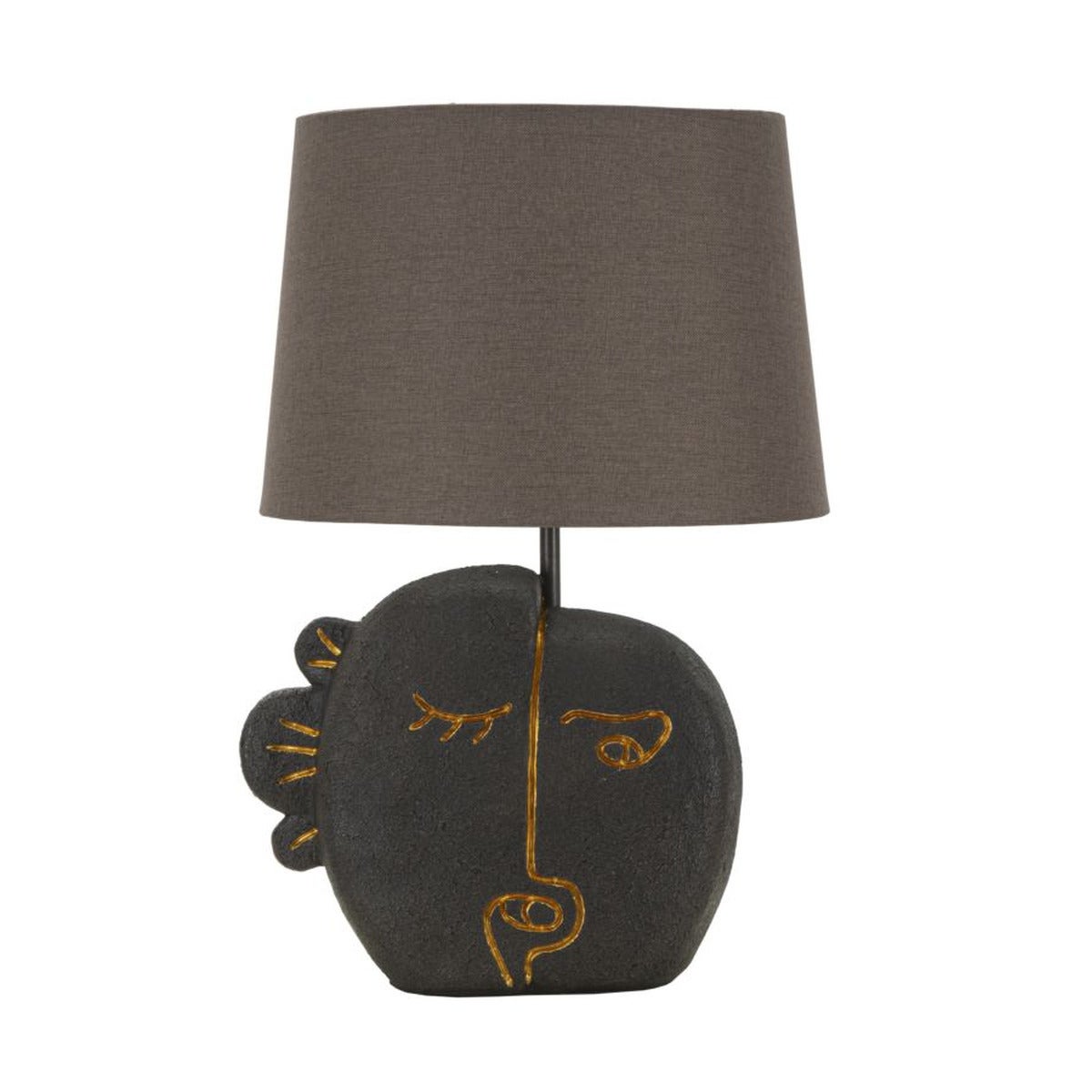 Lampa Stołowa Isolda, Poliżywica, Brązowy, Seven Design