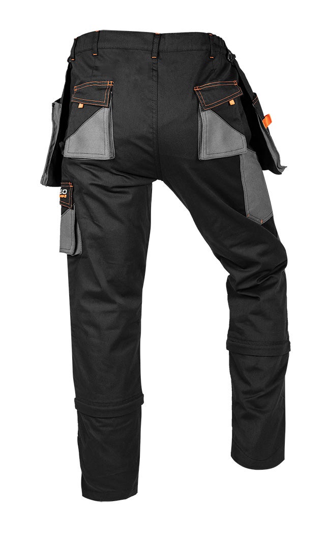 Spodnie robocze HD Slim, odpinane kieszenie, r. XXXL NEO TOOLS - 8