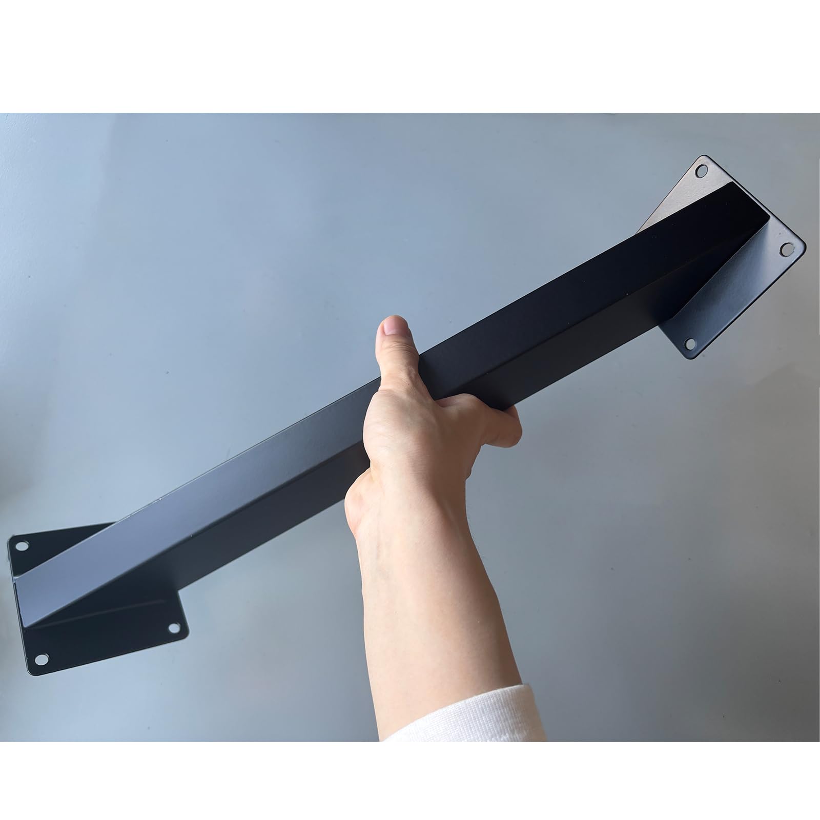 Lot de 4 Équerres d'angle à 45 degrés - Pergola Bois Support Poteau / Connecteur de Poteau / Connecteur d'angle - Support d'angle pour Poutres - 7