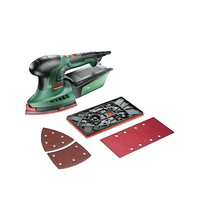 Ponceuse multi 200 W Bosch Home and Garden PSM 200 AES 06033B6000 92 x 182 mm + mallette 1 pc(s)