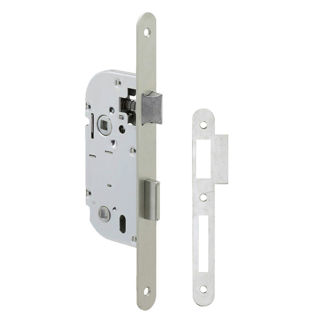 METALUX série 262 - Serrure à encastrer pour Porte de chambre Porte de Toilettes Porte de Bureau Porte de salle de bain
