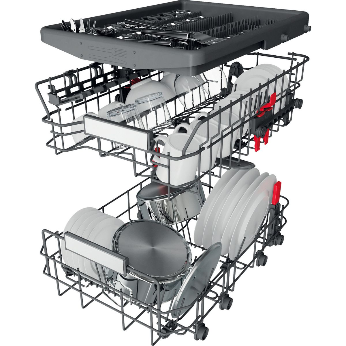 Lave vaisselle 45 cm WHIRLPOOL WSFO3O34PF 6ème Sens - 6