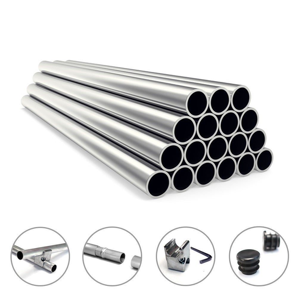 Tube aluminium Ø 30 mm Creatube naturel non anodisé 200 cm - 2