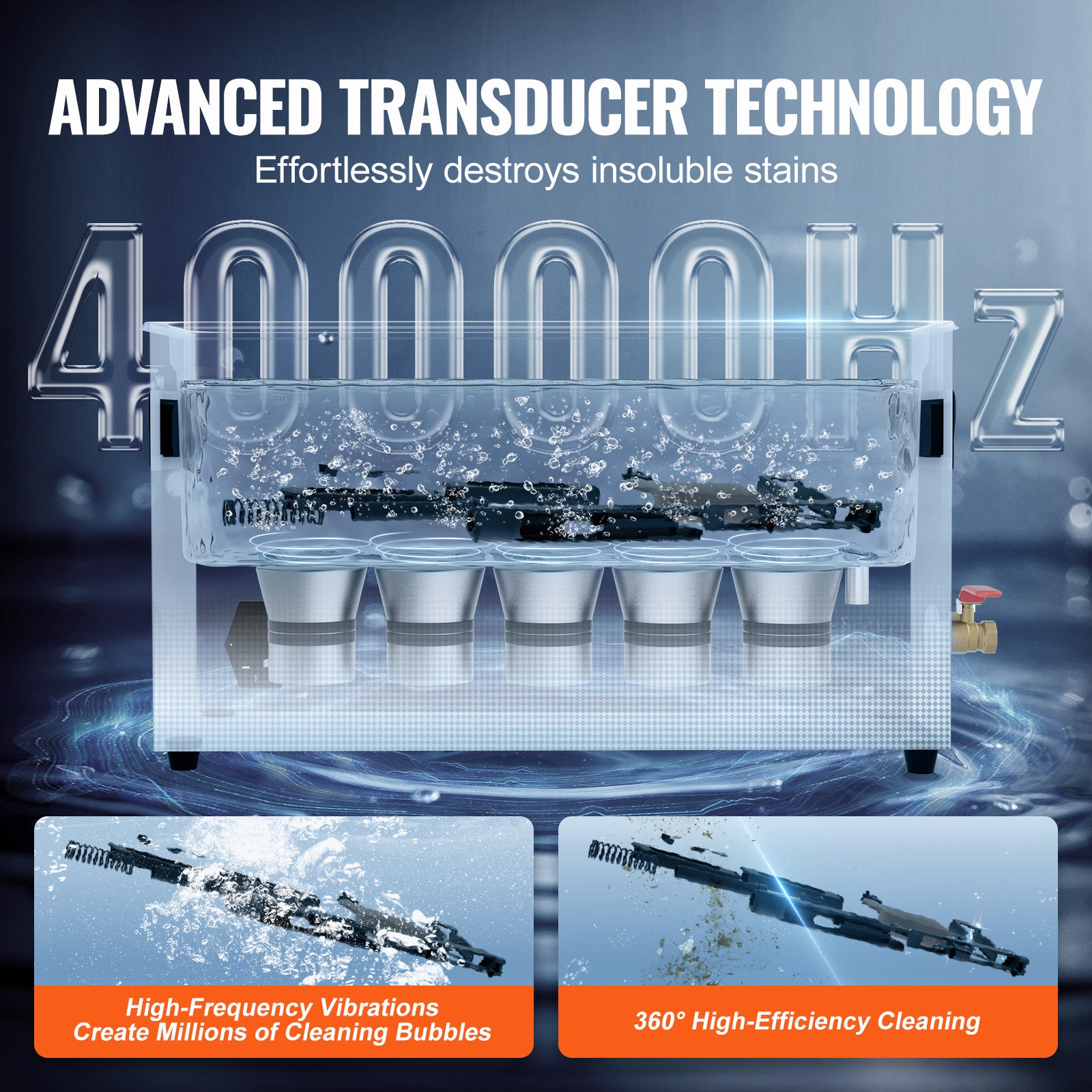 Lavaggio Ultrasonico Mini Pulitore A Ultrasuoni Ultra Pro Mini - Per Occhiali, Gioielli E Oggetti Piccoli, 0.7L Cleon - Pulitore Ad Ultrasuoni Per Mascherine Dentali