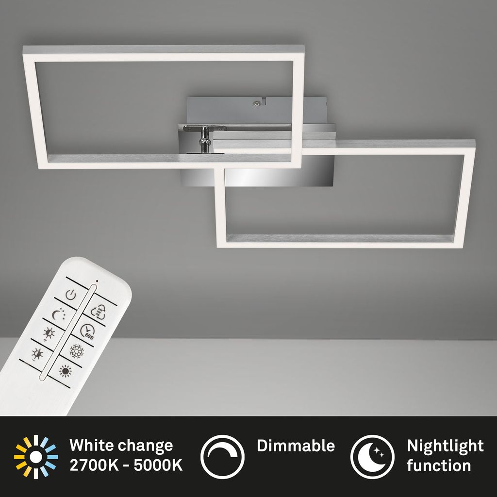 BRILONER - Telecomando, Controllo temperatura colore CCT, Attacco girevole, Dimmer - 3