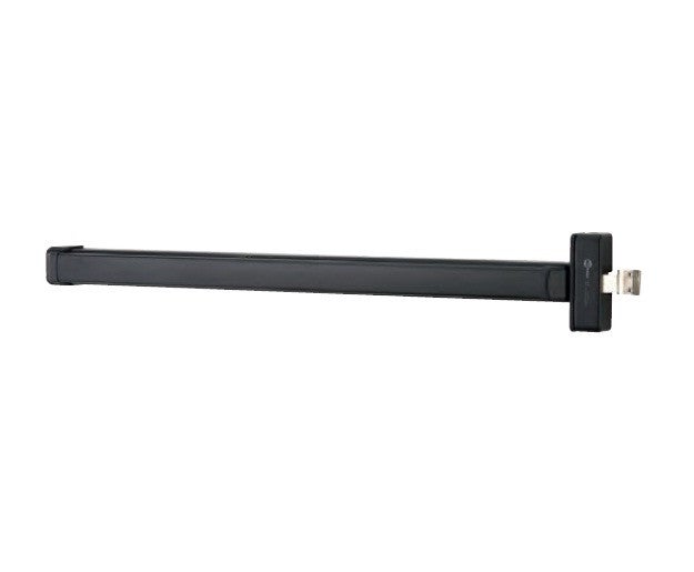 Serrure Anti-panique S-PUSH 1 point réversible laqué noir Thirard