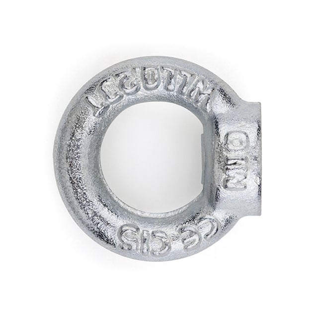 Anneau de manipulation D-582 - Zinguée M12 - Ø30 - Boite de 100