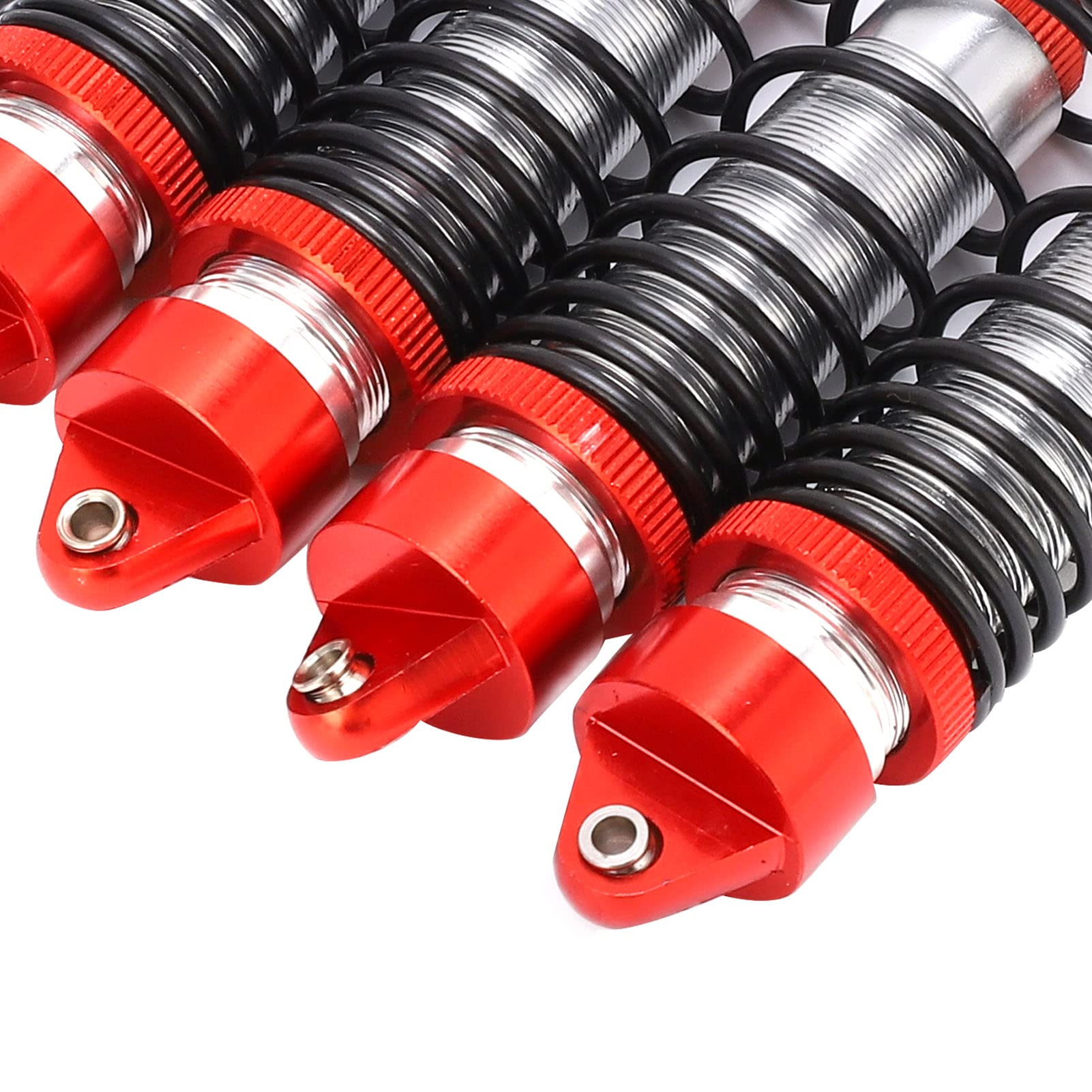 Set di ammortizzatori RC Ammortizzatore anteriore e posteriore in lega di alluminio per TRAXXAS UDR (rosso) - 9