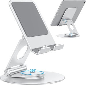 Supporto portatile pieghevole per laptop, ventilato, universale, leggero e regolabile, ergonomico, 20 x 26 x 21 cm grigio