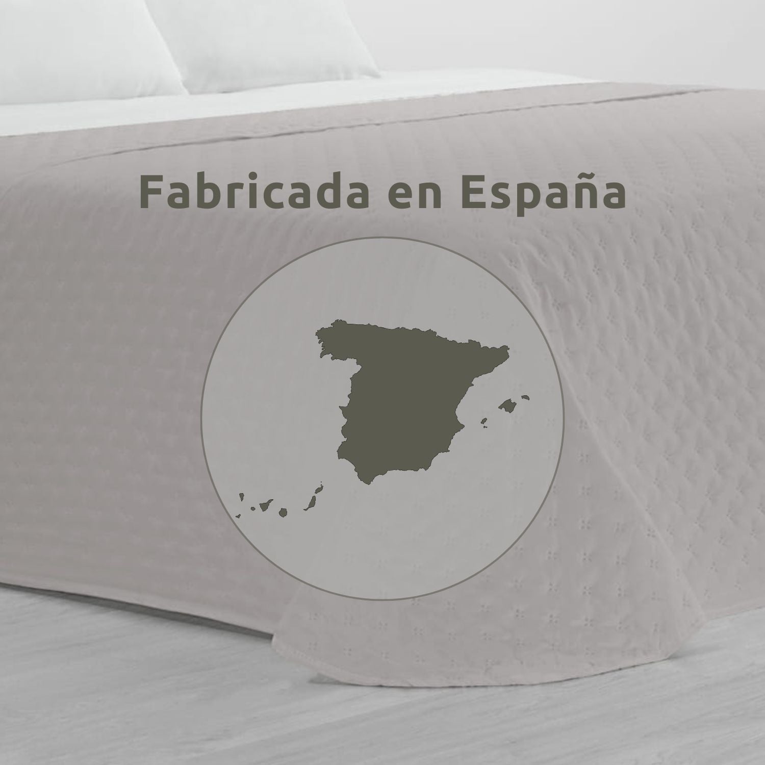 Colcha Bouti Reversible Arena 150cm (250x260cm) Fabricado en España Donegal Collections - 4