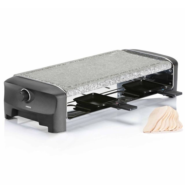 Princess Griglia Raclette in Pietra per 8 Porzioni 1300 W 162830