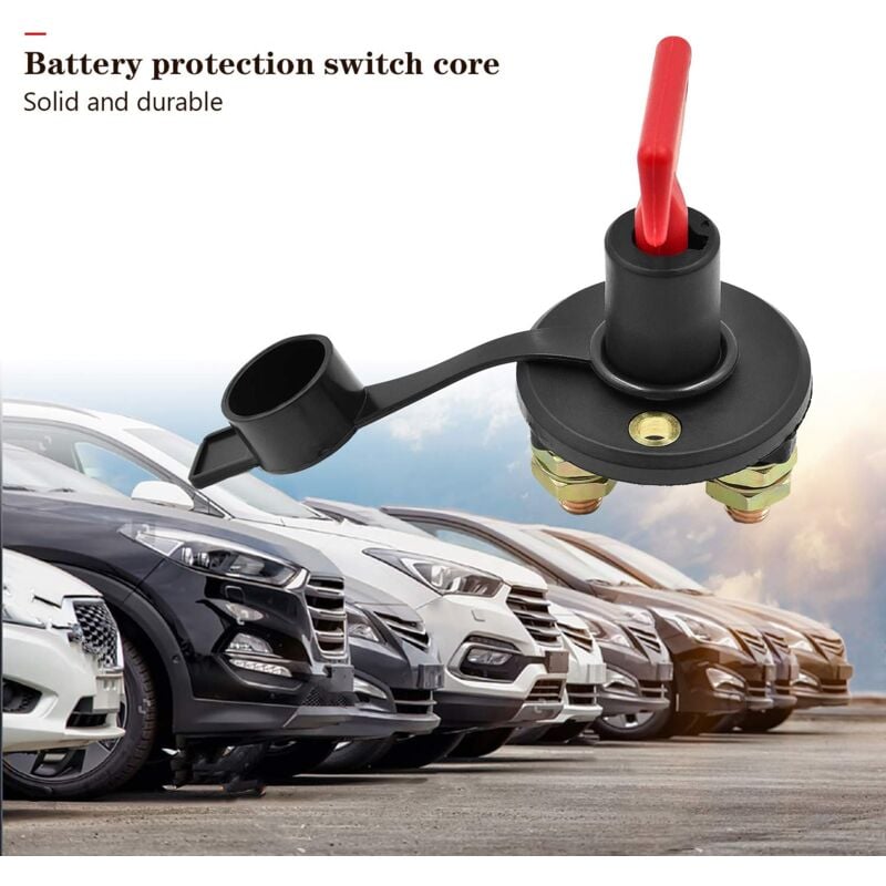 Coupe-Circuit Batterie Étanche 12-48V 300A - Isolateur Batterie Voiture Bateau Yacht Camion Moto