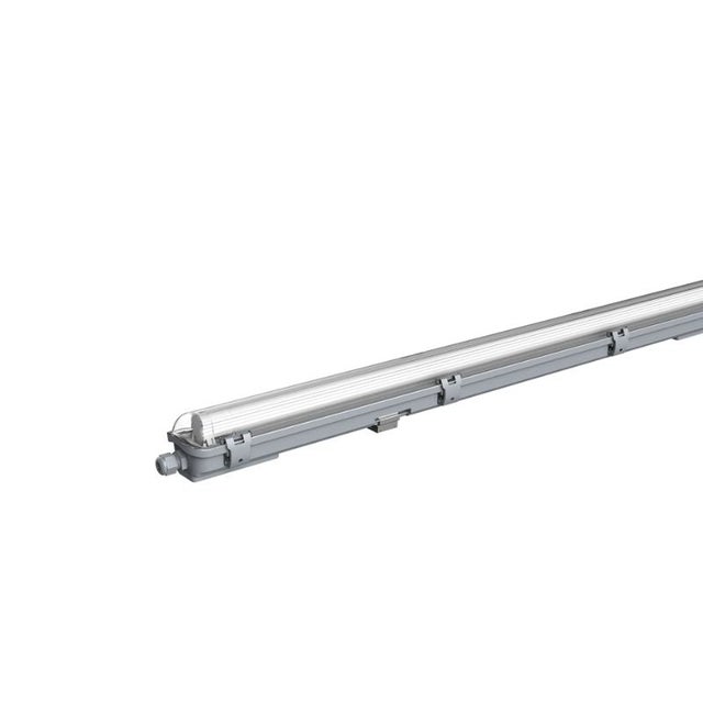 Kit Réglette LED IP65 + Tube Néon LED 120cm T8 18W Blanc Chaud 2300K-3500K - Éclairage Étanche