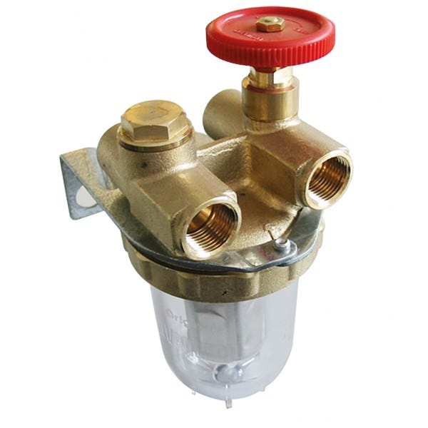 Filtre fioul recyclage avec robinet FF3/8 - DIFF | Leroy Merlin Filtre fioul recyclage avec robinet FF3/8 - DIFF | Leroy Merlin