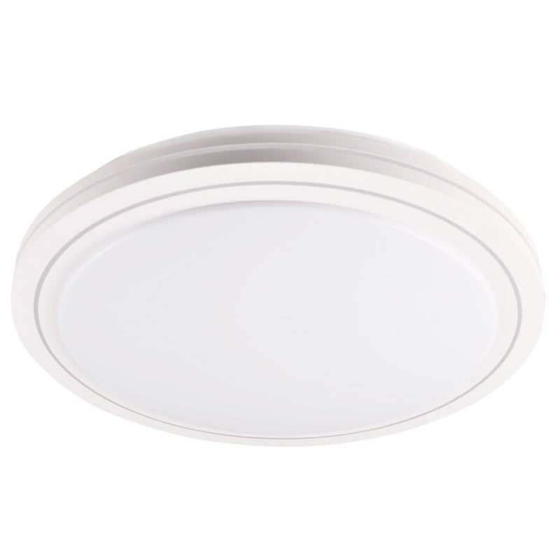 Plafon Marian okrągły biały LED 72W 3000K-6000K 8000lm z pilotem wym: 6,5 x 48 cm IP44 tworzywo sztuczne Polux