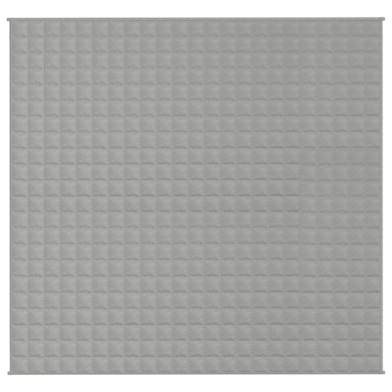 Couverture lestée Gris 220x240 cm 11 kg Tissu - 3