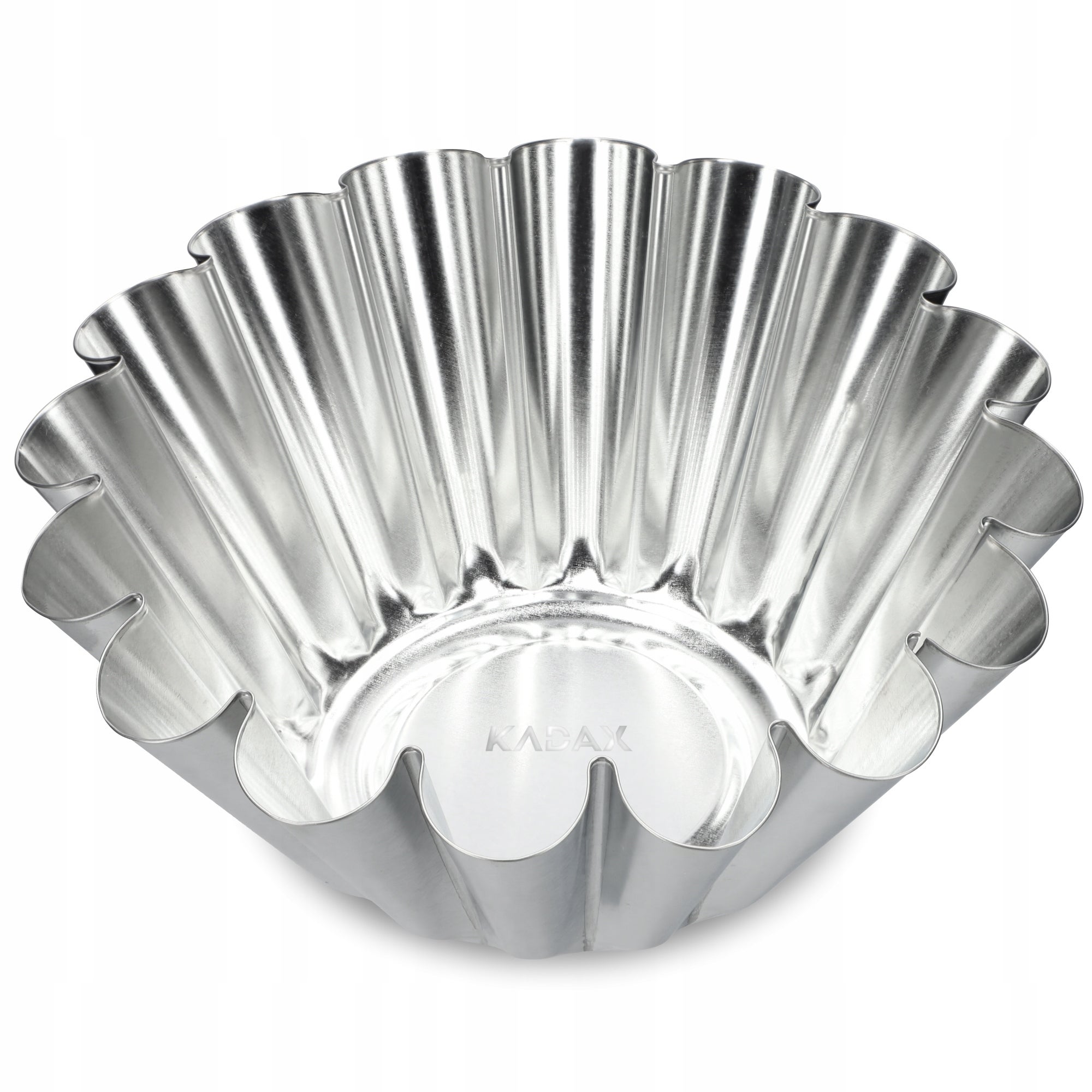 FORMA DO BABKI FOREMKA BLACHA BLASZKA DO PIECZENIA KARBOWANA OCYNOWANA 21cm