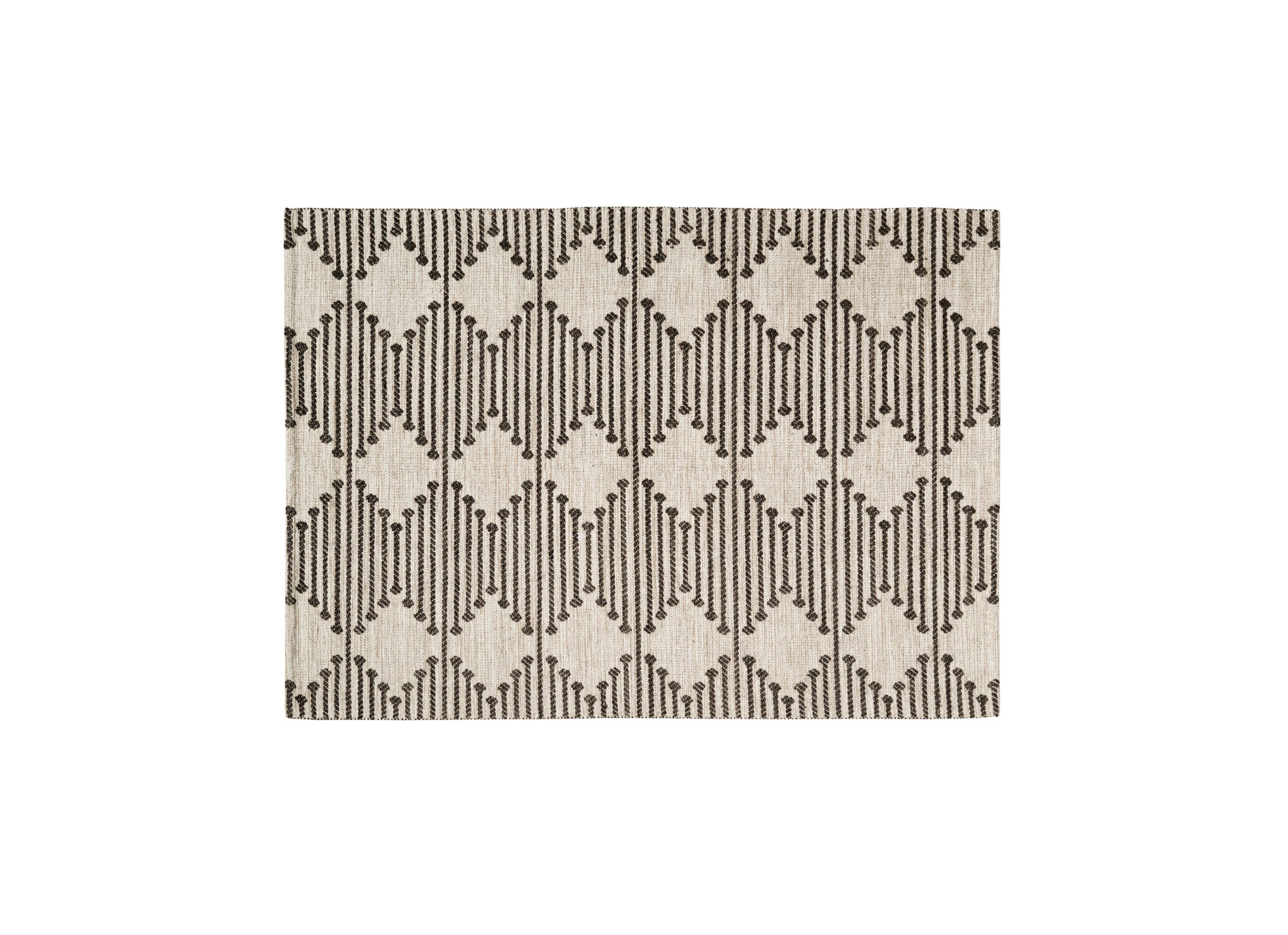 Dywan Badavi Natural Dark 80x120 cm – ręcznie wykonany, elegancki i dekoracyjny