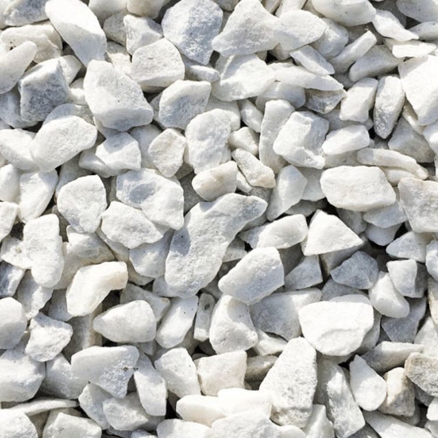 Gravier marbre blanc 25 kg: au meilleur prix Bricoman