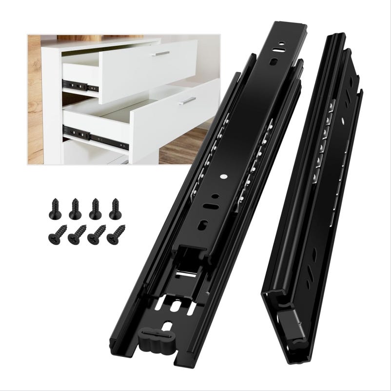2 Pcs Coulisse Tiroir 250mm Glissi res Pour Tiroirs 3Plis Glissi re 2 Pcs Coulisse Tiroir 250mm Glissi res Pour Tiroirs 3Plis Glissi re