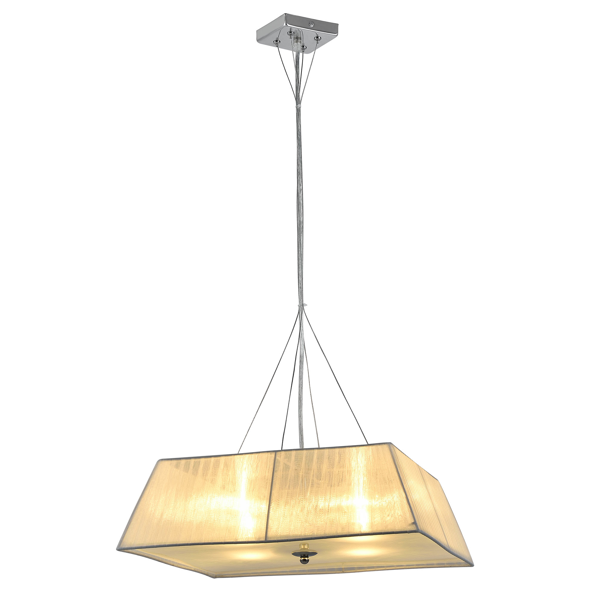 Sayoo LED Suspension Plafonnier Lampe de Fée Lune et étoiles Lustre de