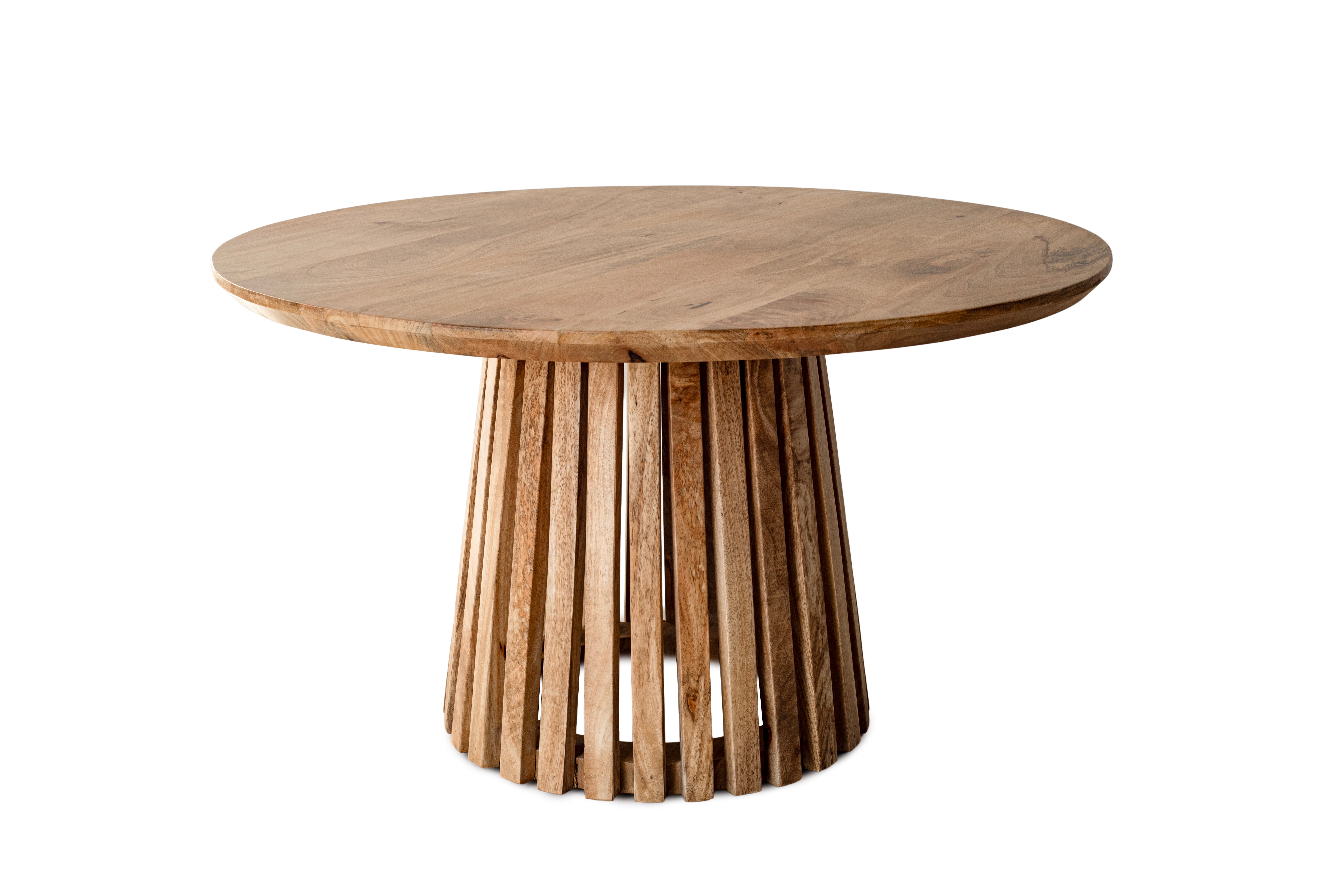 Stolik pomocniczy o jasnym drewnianym designie 2978-B, 80x80x45 cm