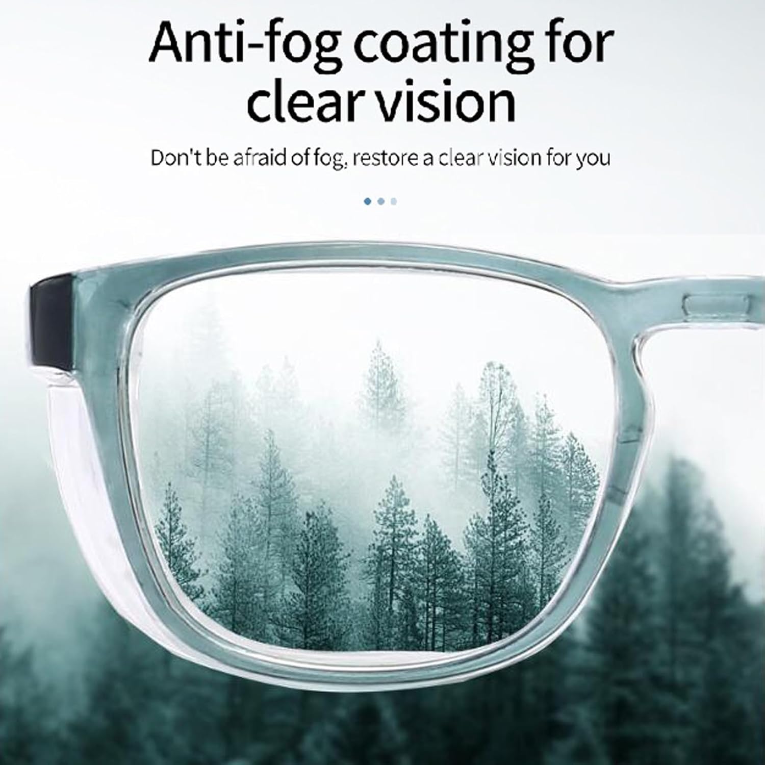 Lunettes Anti-allergie Anti-pollen For Adultes, Monture Intégrale En Silicone Étendue - Lunettes Amovibles, Anti-lumière Bleue, Anti-buée Et Anti-UV ( - 5