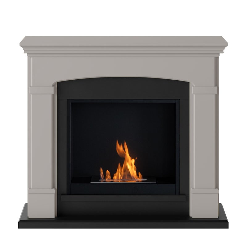 Biokominek portalowy z MDF TAGU Helmi kremowy lakierowany - 1 szt