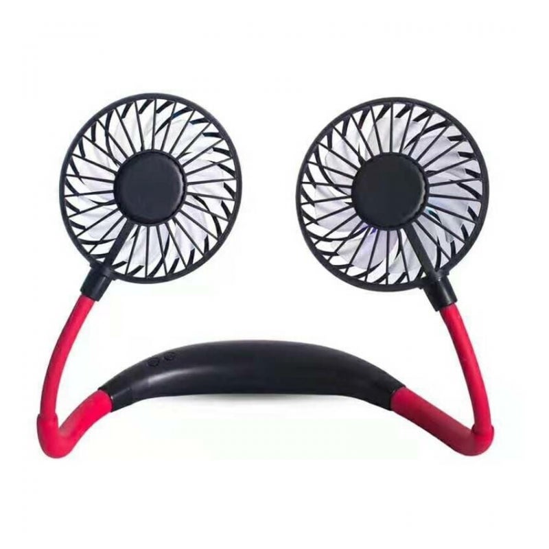 Wentylator na szyję, przenośny mini wentylator sportowy USB na szyję