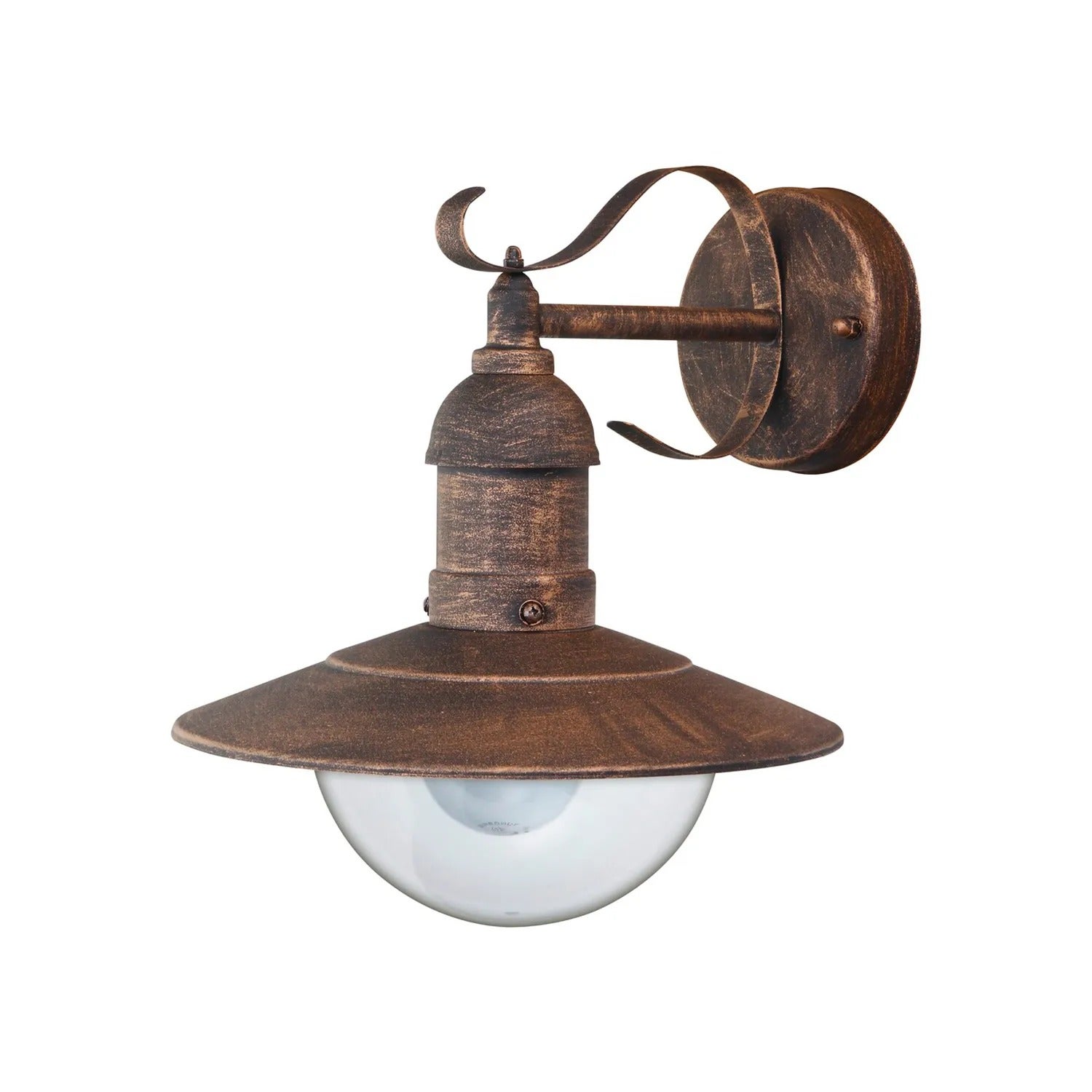 Kinkiet zewnętrzny Oslo antyczne złoto 1xE27x60W wym:26,5x24x28cm IP44 Rabalux