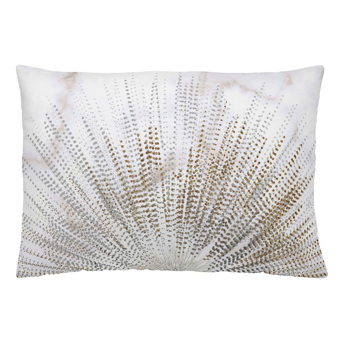 Eclat boisé ' - Coussin en tissu et cuir - modèle 2