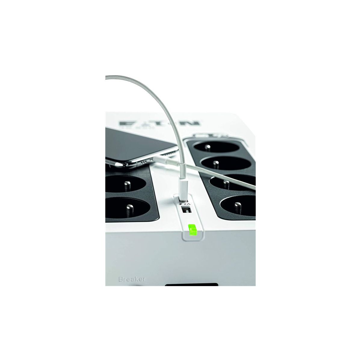 Onduleur EATON 3S 850VA 3S850F 8 prises+ 2USB-A - 3
