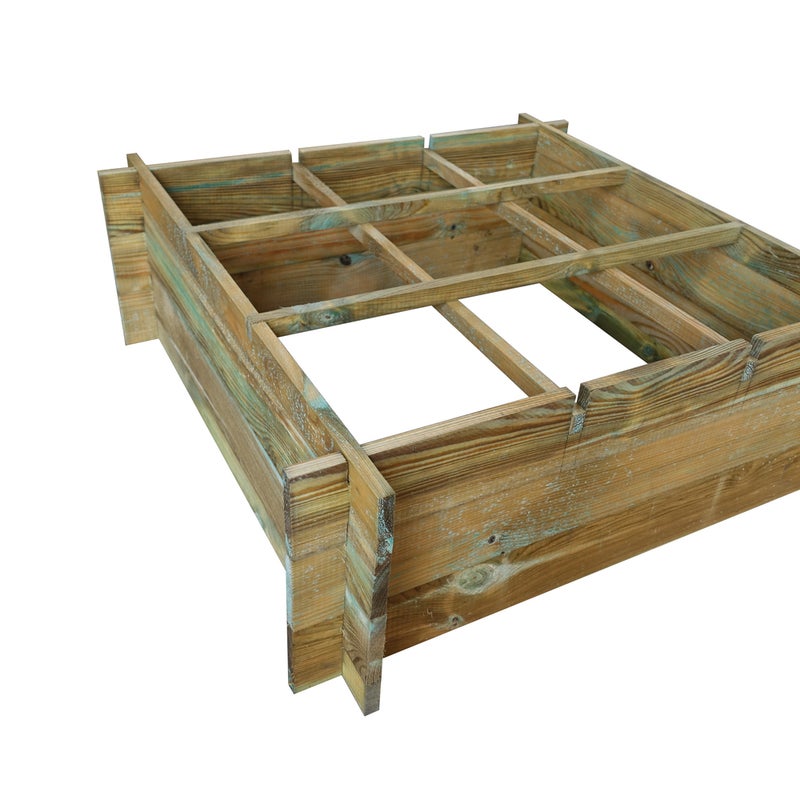 Warzywniak 9 pól Roma 80x80 cm