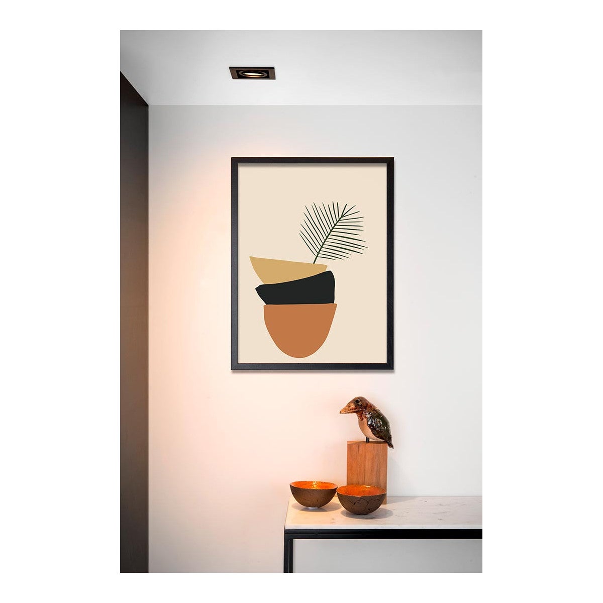 Spot encastrable design 1 lampe Livia - 2