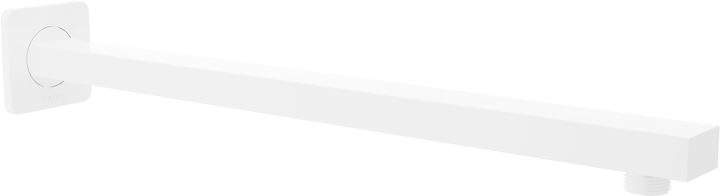 Mexen ramię prysznicowe ścienne 40 cm białe - 79112-20