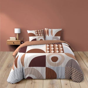 Housse de Couette 220x240cm, 3D Parure de lit Set de Housse de Couette