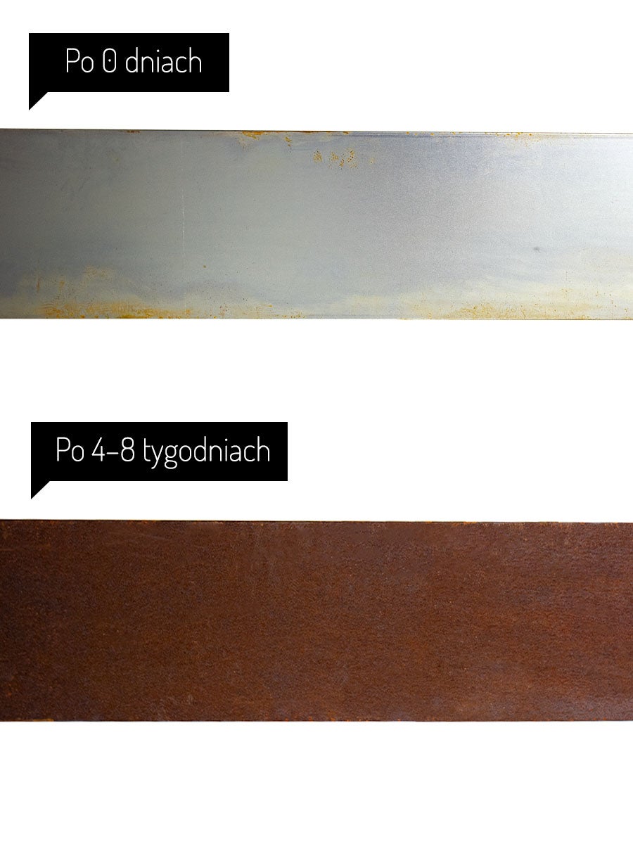 Bordures de jardin Acier Corten Multi-Edge METAL | 100x17,5cm - 6