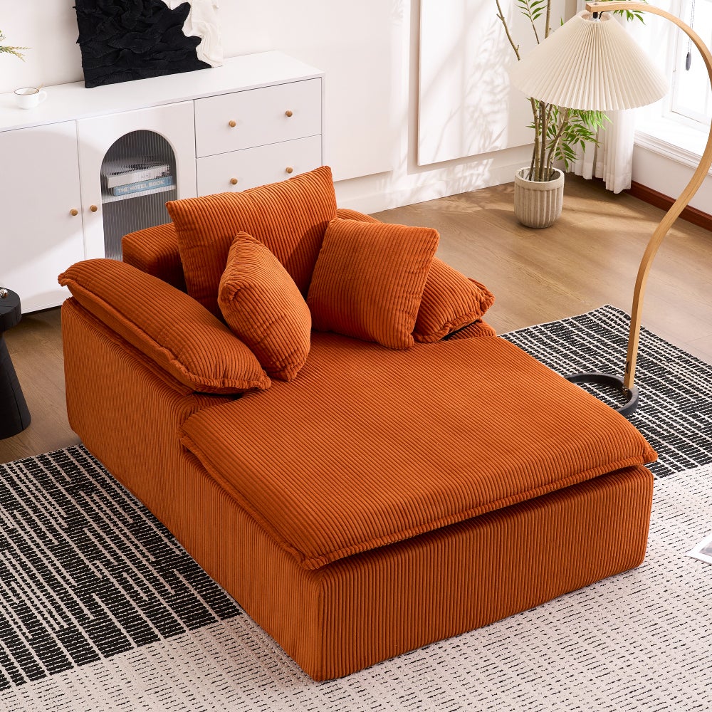 Sofa do czytania, wysokość 46 cm, wolnostojąca, szerokie podłokietniki, wygodna, nie wymaga montażu