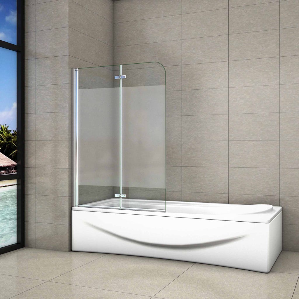 Parete Doccia Apribile In Vetro Temperato 100x140cm - Con Ripiani E Portasciugamani - Foto 10