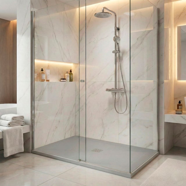Receveur de douche AQUAPLUS - 200x90 Gris